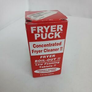 Fryer Puck 401304001 4oz Deep Fryer Cleaner Tablets (5 Tabs/Box)