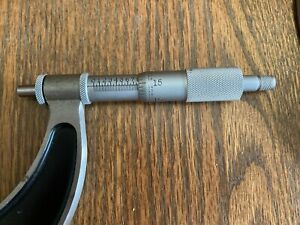 Starrett Outside Micrometer No.226” 3-4 Inspection Machinist Toolmaker Gage Mill