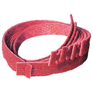 CS UNITEC 49007 Fleece Nonwoven Belt,Open,Superfine,Grey
