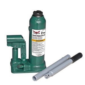 SAFEGUARD 61020 Welded Inline Bottle Jack, Steel, 2 Ton Capacity