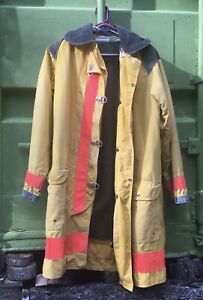 JANESVILLE Firefighter JACKET Turnout Bunker FIRE COAT size Med. 40-42