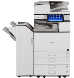 Ricoh MP 4055 Black/White Copier Printer Dual Scanner Fax Finisher
