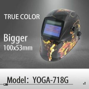 Welding Helmet Auto-darkening Mask True Color/real Color/4 Arc Sensor