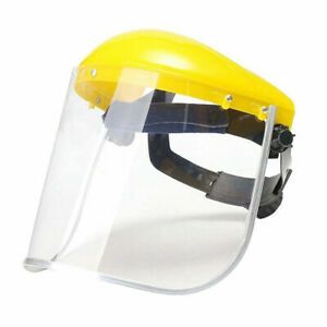 Safety Protective Clear Head-mounted Full Face Eye Shield Screen Grinding #S24