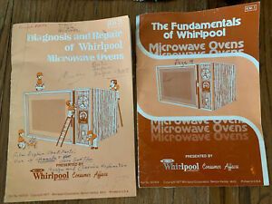 2 Whirlpool Microwave Oven Service Manuals (1977)