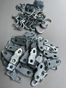 Lot of 78  1-1/4” Rigid strap, back, unistrut channel strap kindorf