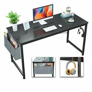 Foxemart Computer Desk 47&#034; Office Desks Writing Study Desk Modern Simple PC Lapt