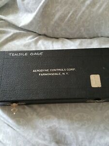 Vintage Aerodyne Controls Corp. Tensi-tester For Parts Only