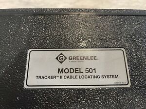 Greenlee 501 Tracker II Cable Locator