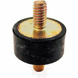 Vibration Mount, 2 Threaded Studs, 1.00&#034; Dia, .50&#034;H, 1/4-20 Thread