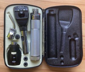 Direct Ophthalmoscope, Retinoscope, And Transilluminator Kit With Case By WA