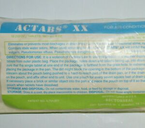 Rectorseal ACTABS®  XX 68106 A/C Drain Pan Tablets 12-PK NEW