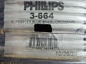 Phillips Industries 14/3C Arctic Superflex Trailer Cable SAE J1128 Blue /25ft