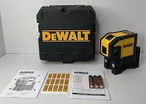 Dewalt DW0851 Self Leveling Spot Beams and Horizontal Line 5 DOT RED LASER