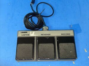 LANIER LISTEN / REVERSE  / RECORD FOOR PEDAL SWITCH DICTATE APPLICATION