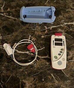 Masimo RAD 5V Handheld Pulse Oximeter with Finger Sensor and Case!