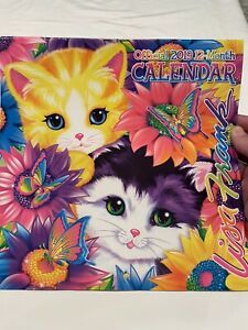 Lisa Frank 2019 Calendar 12 Month Wall Hanging Year Contemporary Artwork