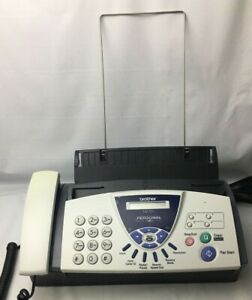 Brother Fax-575 Personal Plain Paper Fax, Phone, Copier Nice Cond. Works Great