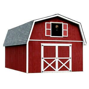 16&#039; x 20&#039; Barn Kit without Floor