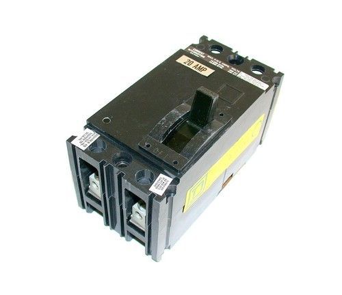 New square d 20 amp circuit breaker 2 pole model fal24020 for sale