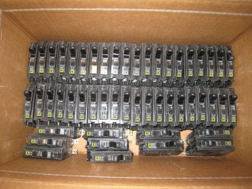 Lot of 50 qob120 circuit breakers, never energized for sale