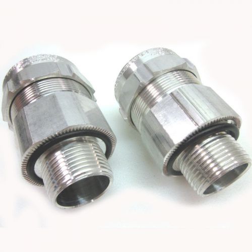 NEW Lot of 2 T&amp;B ST100-469 1&#034; Star Teck Cable Fitting w/ Sealing Ring Jacketed