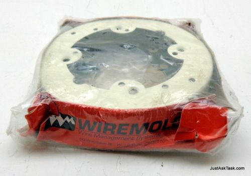 Wiremold v5737 extension box fitting, open base, 4 3/4&#034; diameter for sale