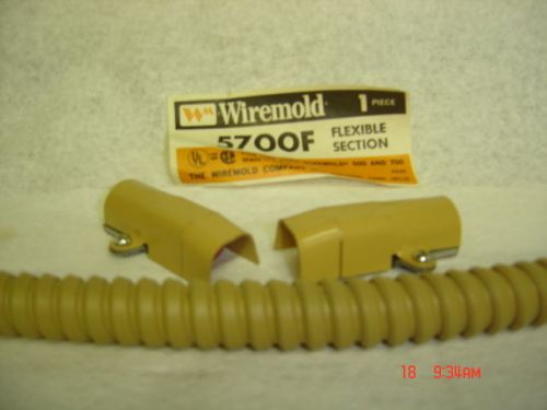 Wiremold 5700f flex section buff for sale