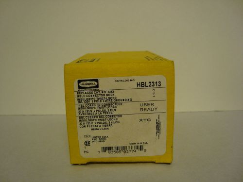HBL2313 Hubbell L5-20C 20A 125V Conn, New in box