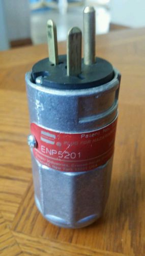 COOPER CROUSE-HINDS ENP5201! PLUG FOR HAZARDOUS LOCATIONS! NEW! BEST OFFER WINS!