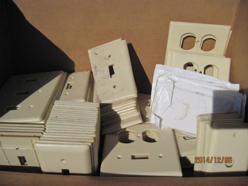 ELECTRICAL FACE PLATES IVORY