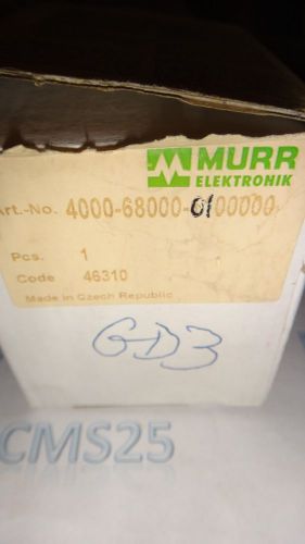 Murr 4000-68000-0100000 receptacle 15a 125v, 16a 250v for sale