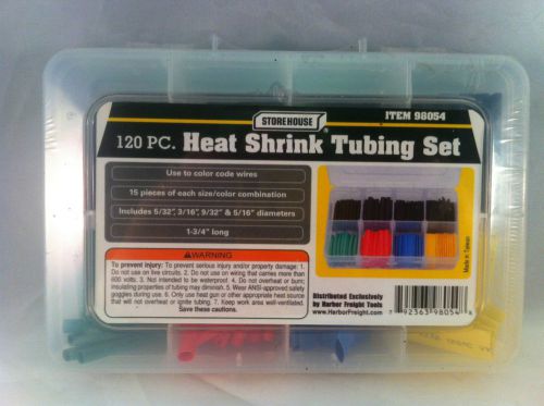 New sealed box harbor freight tools 120pc heat shrink tubing set for sale
