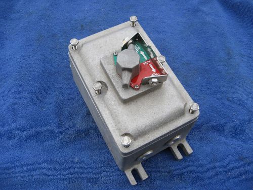 Explosion Proof Disconnect 3 Phase Switch Disconnect Lockable    Akron Electric
