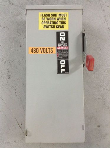 HEAVY DUTY SAFETY SWITCH 60 Amp 600 VAC TH3362R GENERAL ELECTRIC $ 60.00