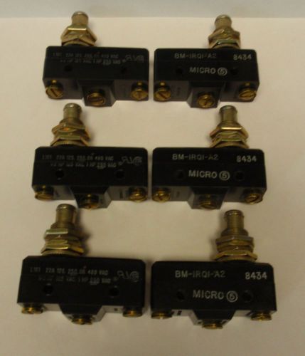 6-micro limit  switch bm irqi a2  8434 22a 125, 250, 480vac    honeywell for sale