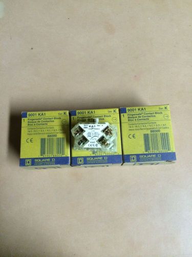 Square D KA1 88000 Contact Block New Old Stock Lot Of 3