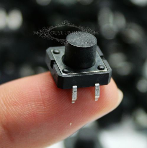 50pcs x through-hole tactile switch momentary push button dip tact 12x12x8.5mm for sale