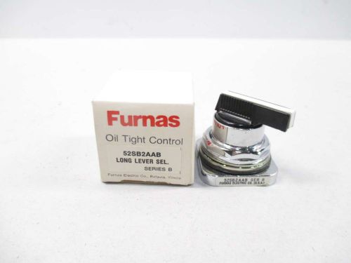 New furnas 52sb2aab long lever selector ser b switch d475491 for sale