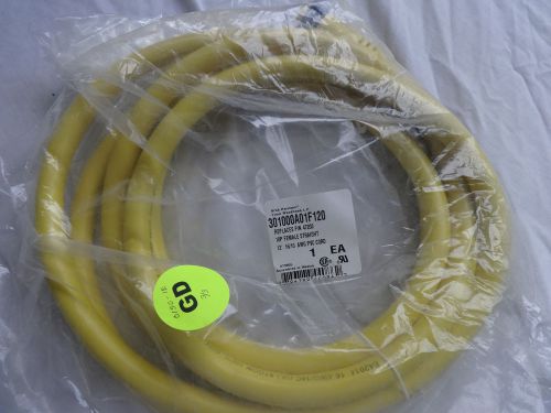 12 pin  amphenol 12 foot cord made by brad harrisonpower cord set pn# 331020 for sale