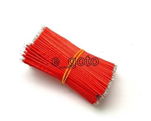 50pcs red tinning pe wire pe cable 100mm 10cm jumper wire copper good for sale