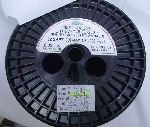 Mws 001-9341-032-000 32 sapt magnet wire 32 awg for sale