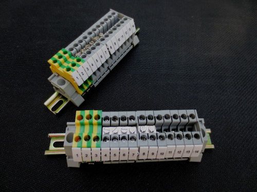 Wire terminal strip block custom 32a 22-14 awg for sale