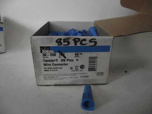 IDEAL MODEL 30-260  WEATHER PROOF WIRE NUTS UNDERGROUND WIRE SPLICING
