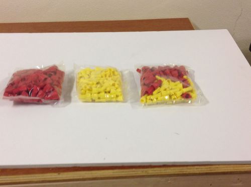 Red and yellow winged wire-nut connectors for sale