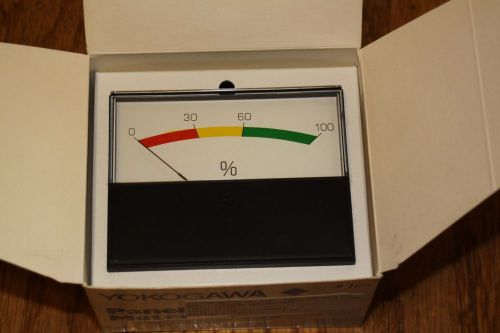 Yokogawa panel meter new in box 1 milliamps dc, lot #10 for sale