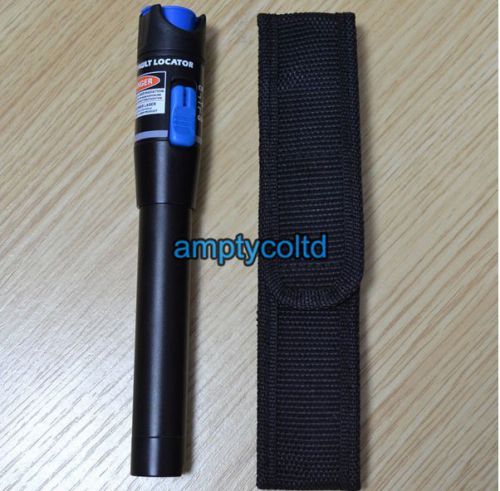 New 1mw visual fault locator vfl fiber optic cable tester meter 5km ftth for sale