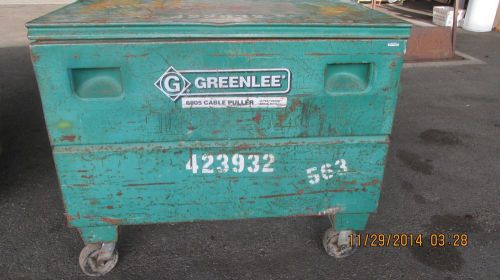 Greenlee 6805 Cable Puller Ultra Tugger 8000 Lb Used