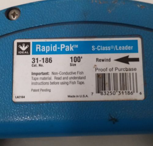 Rapid-pak S-Class/Leader 31-186 Fiberglass Cable Puller