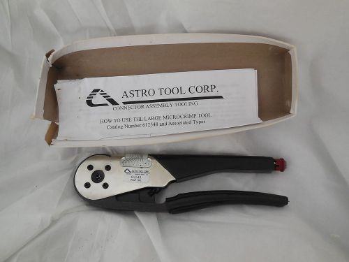 Astro Model 612548 Microcrimp Crimper Crimp Tool 12-26AWG New